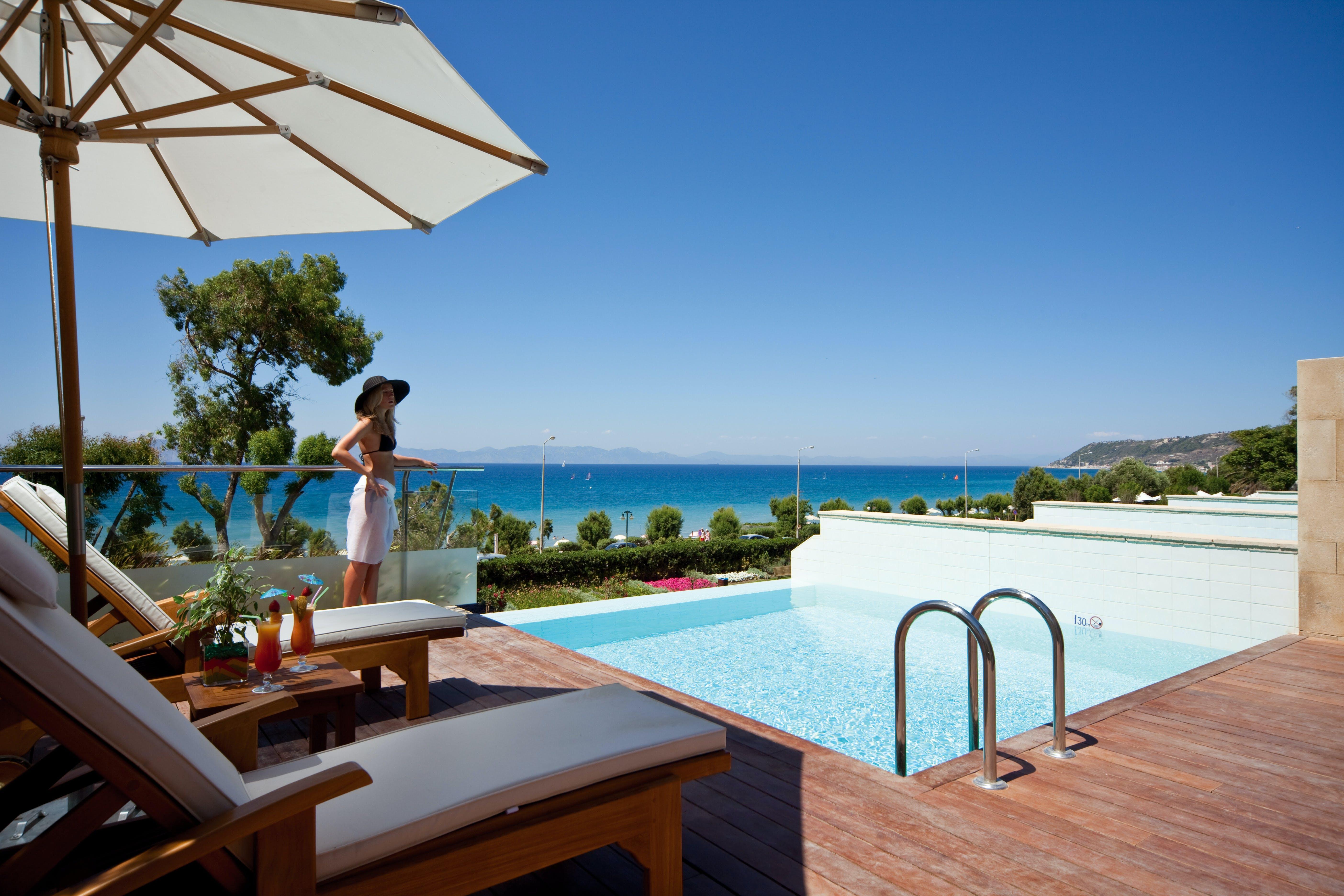 Elite Suites By Rhodes Bay Ixia  Eksteriør billede