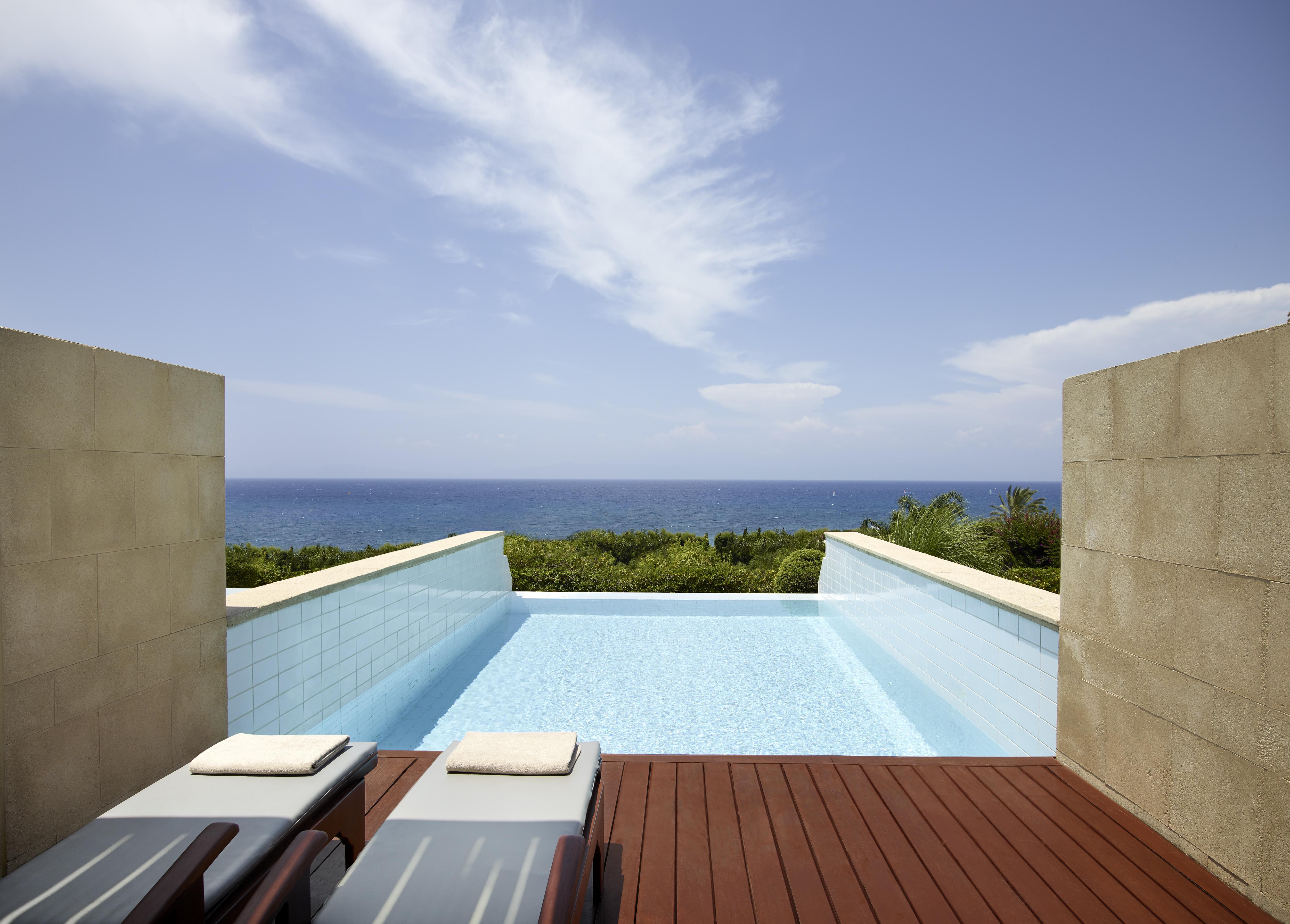Elite Suites By Rhodes Bay Ixia  Eksteriør billede