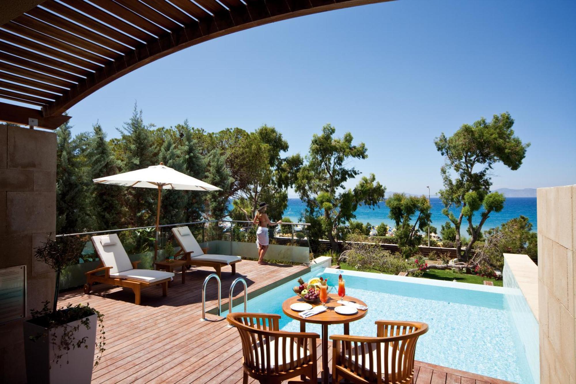 Elite Suites By Rhodes Bay Ixia  Eksteriør billede